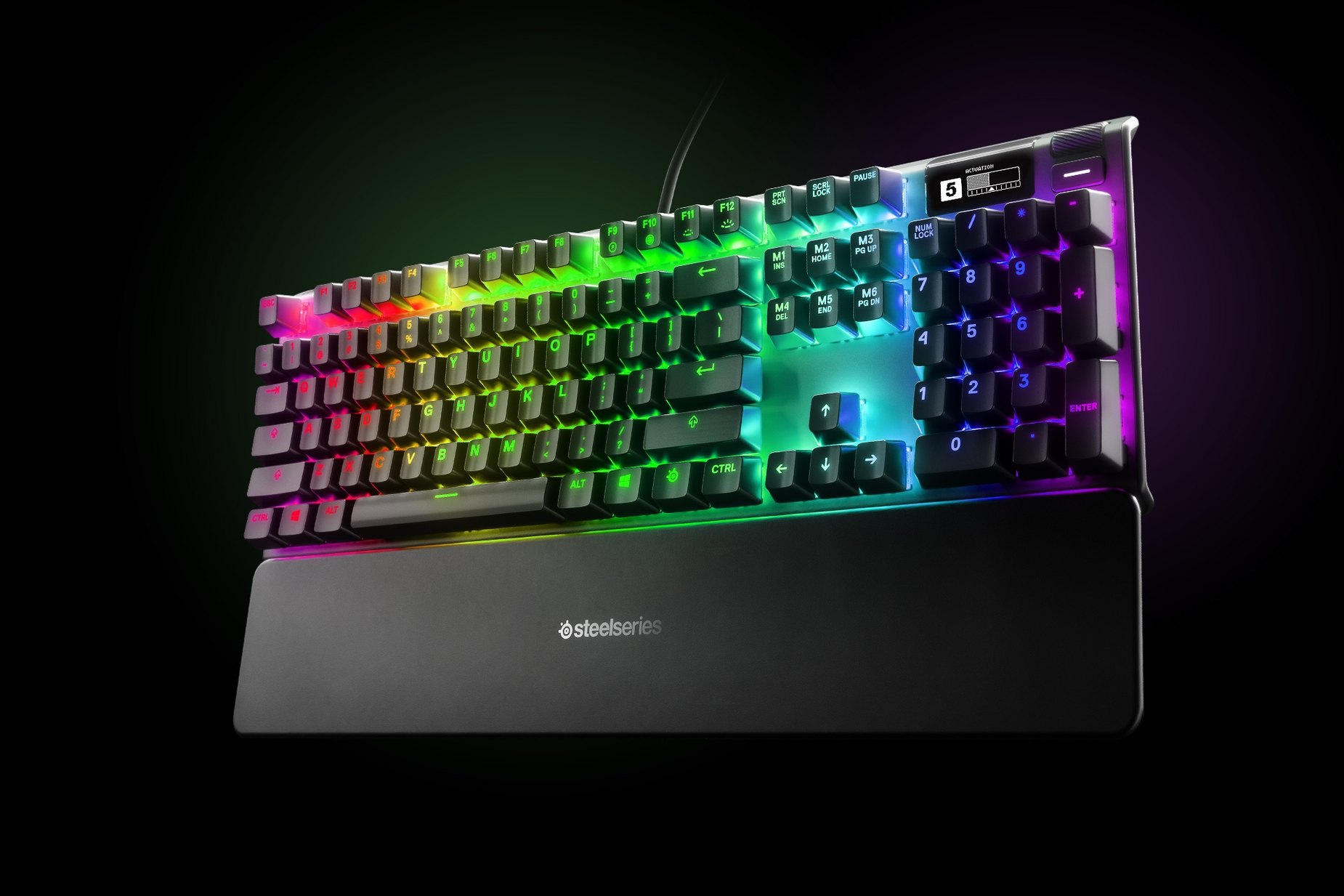 Bàn phím cơ Steelseries Apex Pro RGB - Mechanical Omnipoint switch Gaming Black