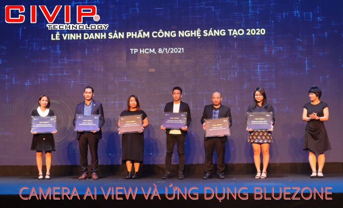 Camera AI View Và ứng dụng Bluezone vinh danh sản phẩm sáng tạo 2020.