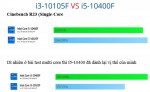 Chúng ta cùng test hiệu năng CPU Intel i3-10105F VS i5-10400F.