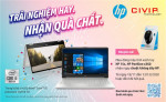 Trải nghiệm hay, nhận quà chất cùng HP