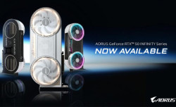GIGABYTE ra mắt dòng Card Đồ Họa AORUS GeForce RTX™ 50 INFINITY.