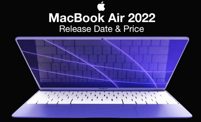 Những hình ảnh Concept về chiếc MacBook Air 2022.
