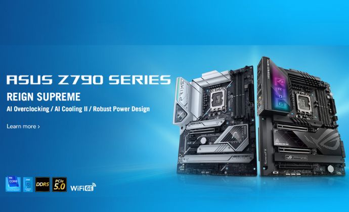 ASUS ra mắt dòng bo mạch chủ Z790 xử dụng bộ vi xử lý Intel® Core™ thế hệ thứ 13.