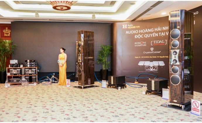 Dàn âm thanh 50 tỷ xuất hiện tại Vietnam High-End Show 2022 - TP HCM.