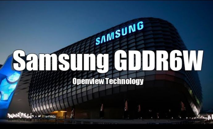 Samsung giới thiệu bộ nhớ GDDR6W với băng thông 1,4TB/s.