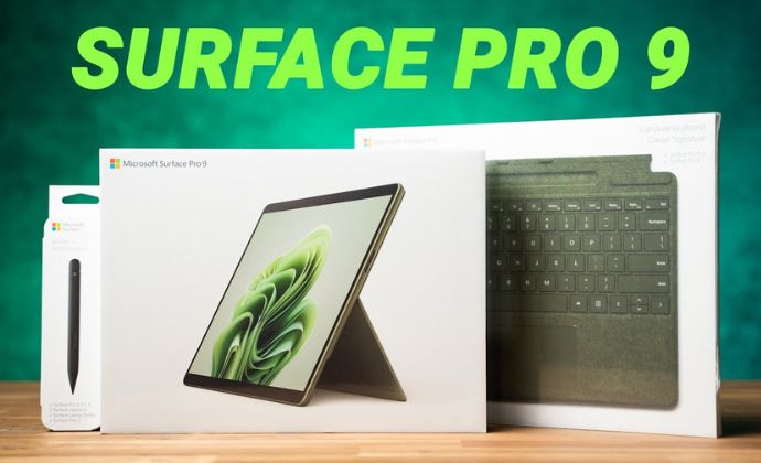 Surface Pro 9: thiết kế cực bắt mắt và trọng lượng chỉ 878g.