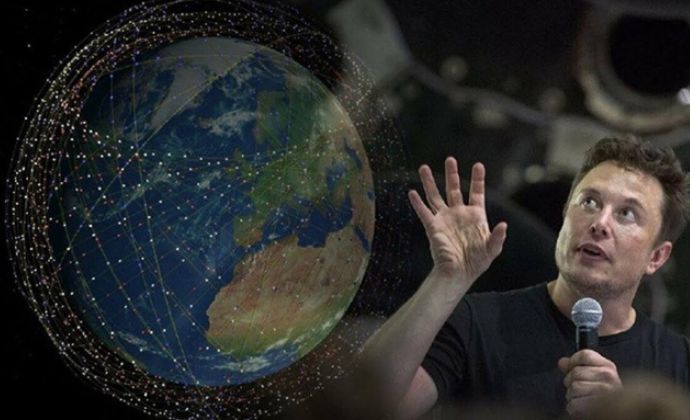 Elon Musk thống trị vệ tinh Internet.
