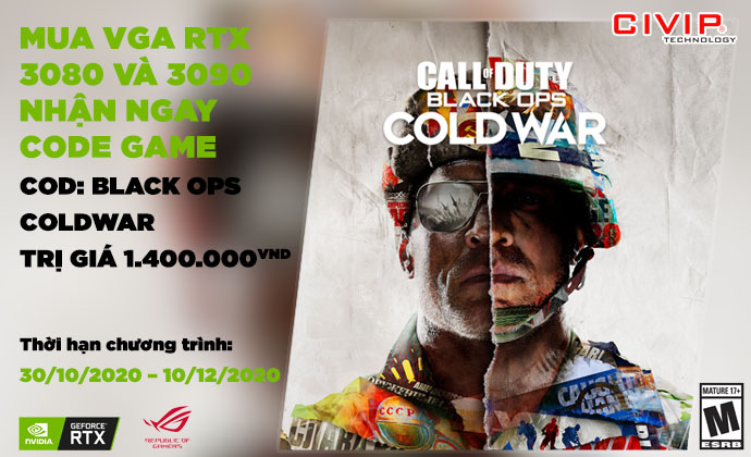 Nhận ngay code game Call Of Duty: Black Ops Cold War