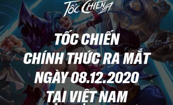 Tốc Chiến công bố đội hình Việt Nam thi đấu quốc tế.