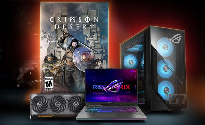 NHẬN NGAY SIÊU PHẨM CRIMSON DESERT™CÙNG AMD KHÁM PHÁ THẾ GIỚI MỞ KỲ VĨ!