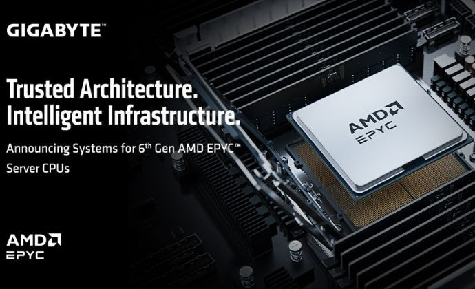 Giga Computing tăng tốc AI doanh nghiệp ở quy mô lớn với CPU máy chủ AMD EPYC™ thế hệ thứ 6.