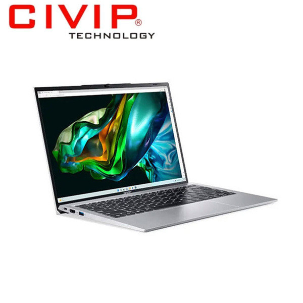 Laptop Acer Aspire Lite AL14-51M-36MH_NX.KTVSV.001 (Intel Core i3-1215U / 8GB / 256GB / Intel UHD / 14 inch WUXGA / Win 11 / Silver)_D