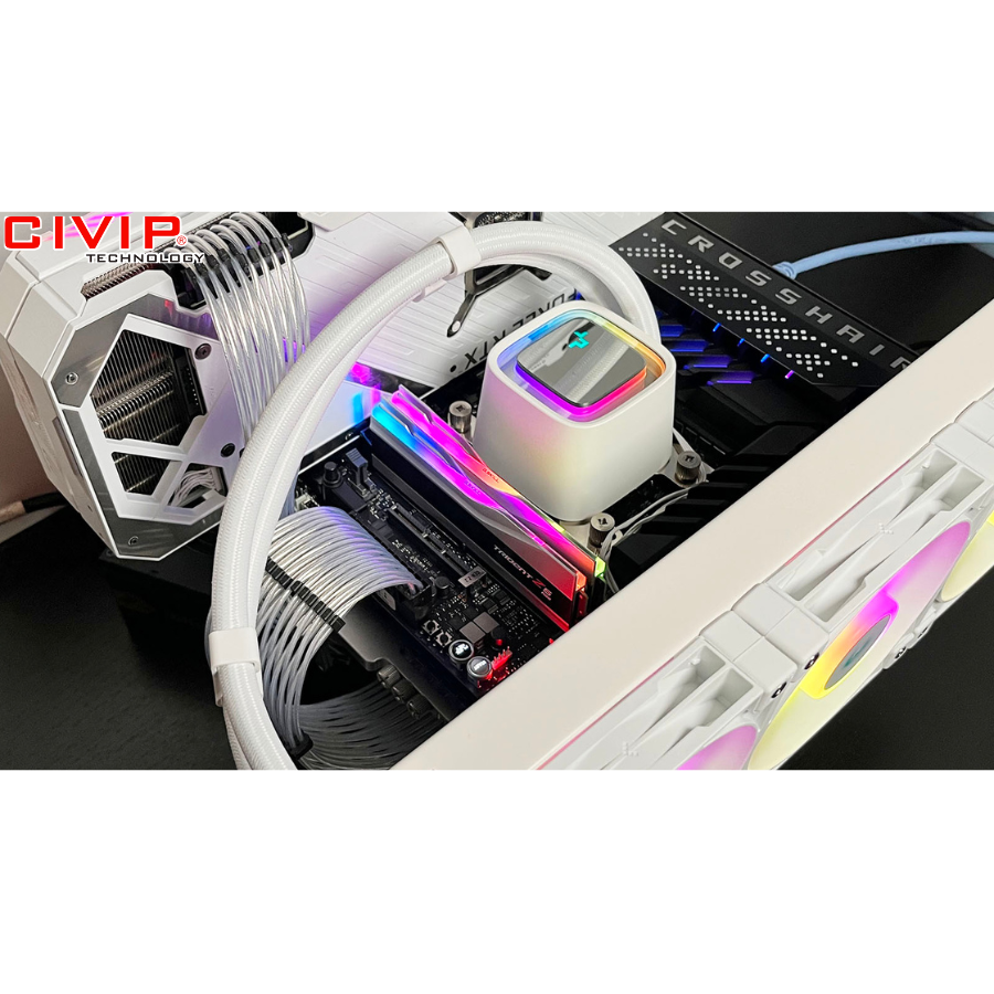 Tản nhiệt nước AIO Deepcool LS720 SE WH A-RGB