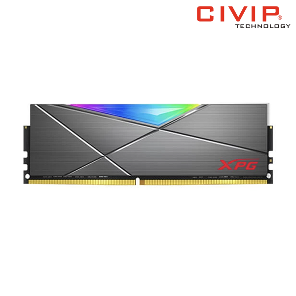 Ram PC Adata Spectrix D50 RGB 16GB (1x16GB) DDR4 3200Mhz (AX4U320016G16A-ST50)