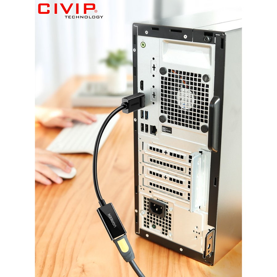 Bộ chuyển đổi Displayport to HDMI Ugreen 40362