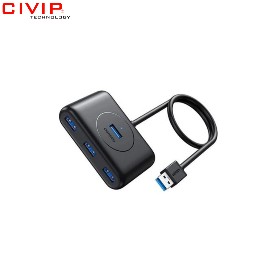 Bộ chia USB 3.0 1 ra 4 cổng Ugreen 20290 (dài 50cm)