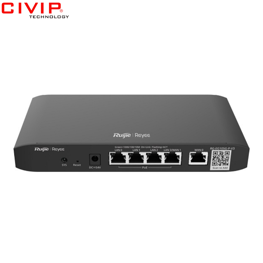 Cân bằng tải Ruijie RG-EG105G-V3