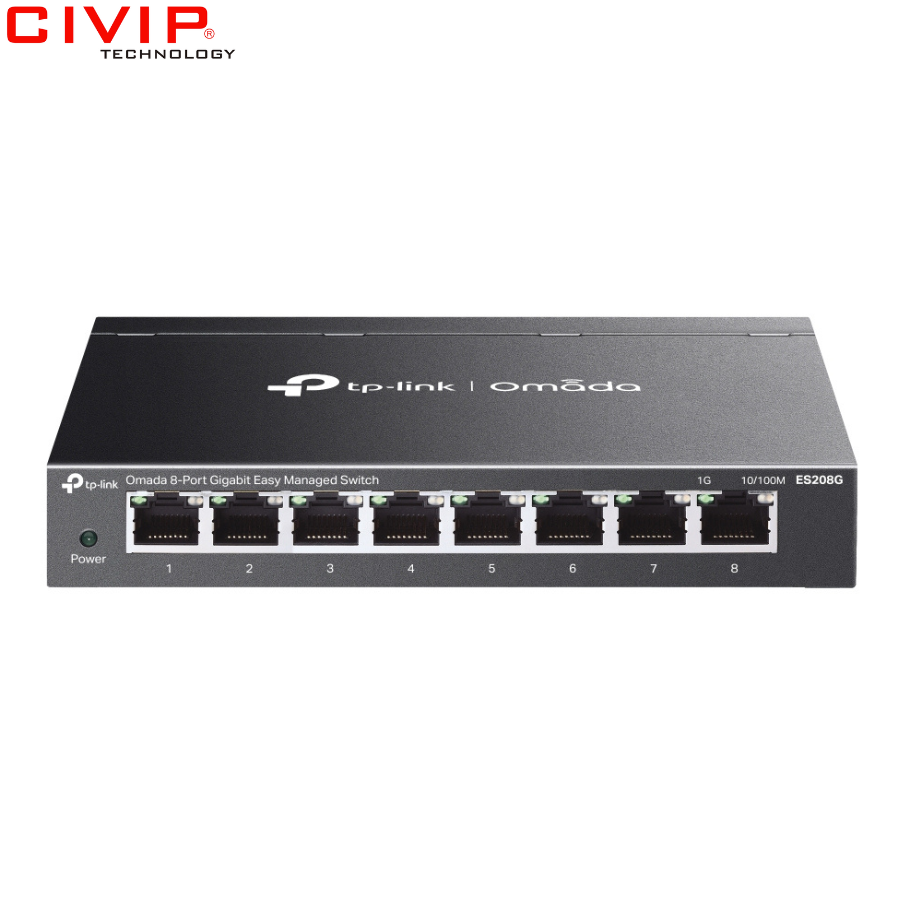 Switch 8 cổng TPLink ES208G 1000Mb  Switch 8 cổng TPLink ES208G 1000Mb