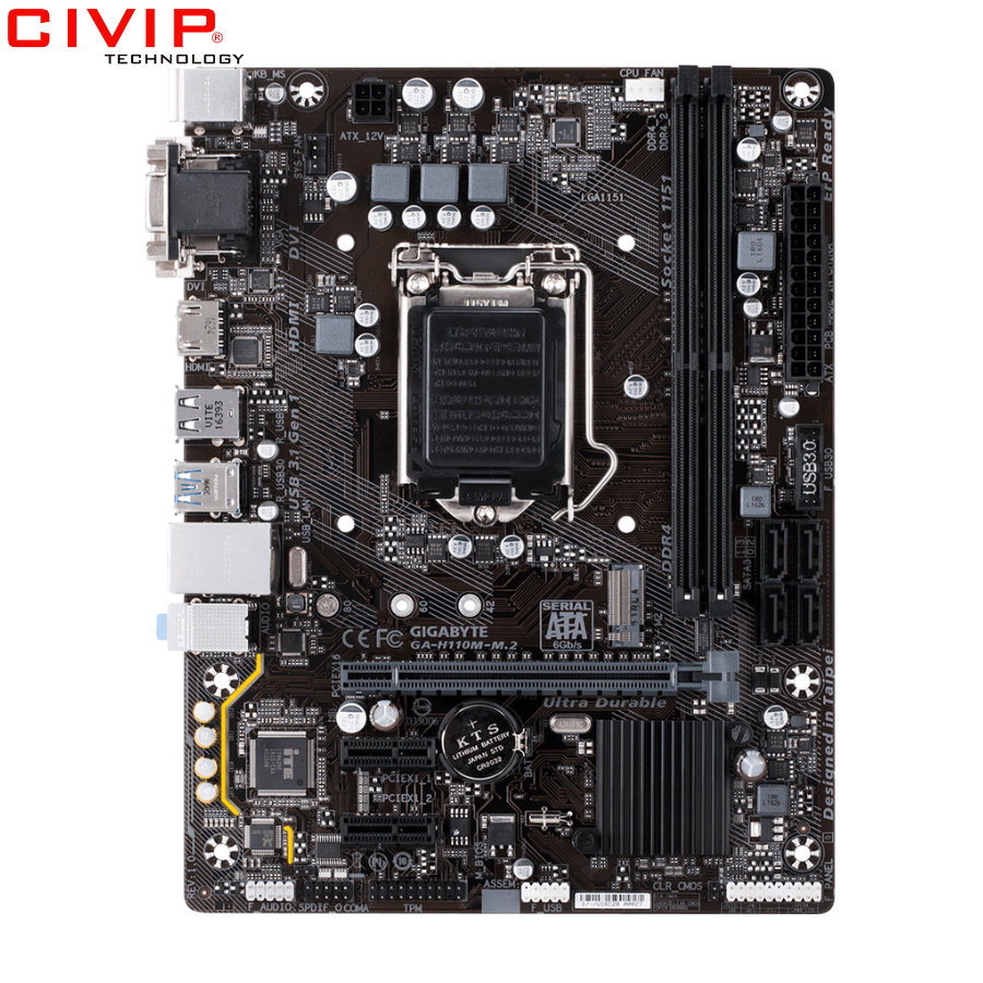 Mainboard GIGABYTE H110M-M.2
