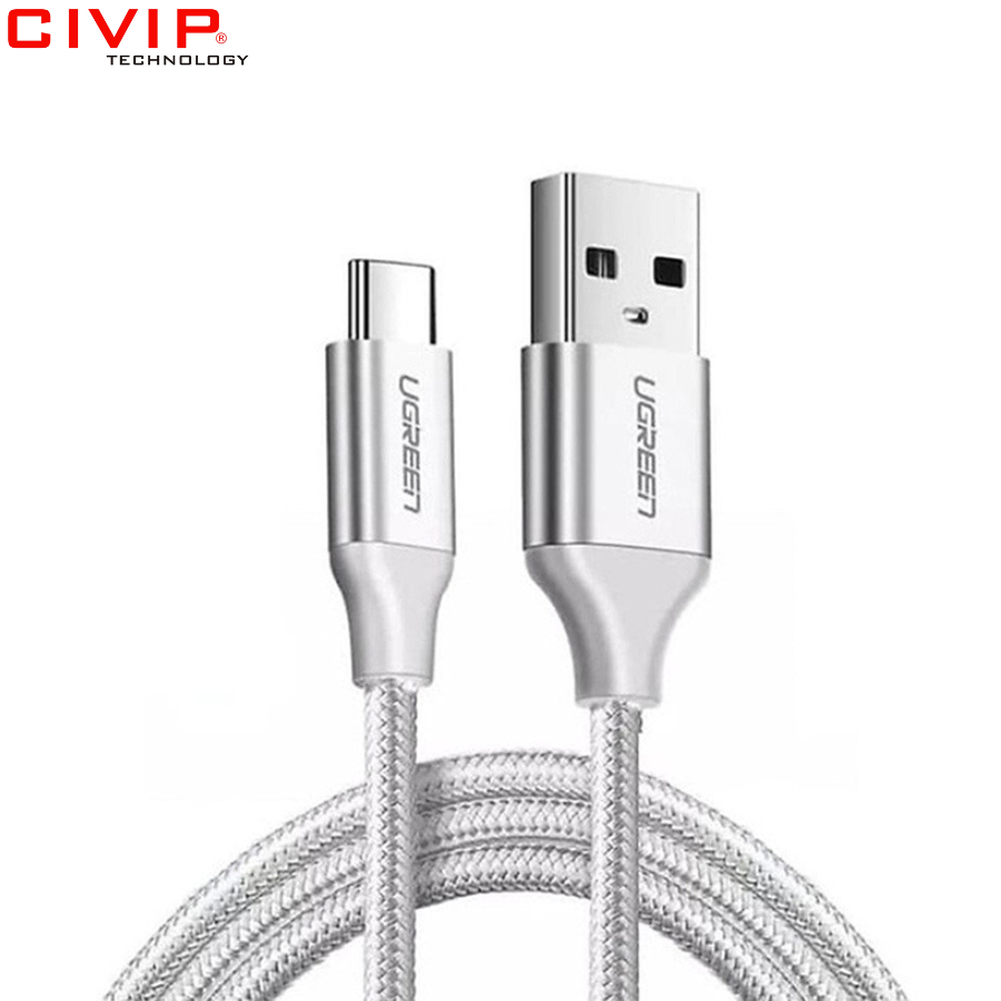 Cáp sạc USB A sang USB type C dài 2M Ugreen 60133