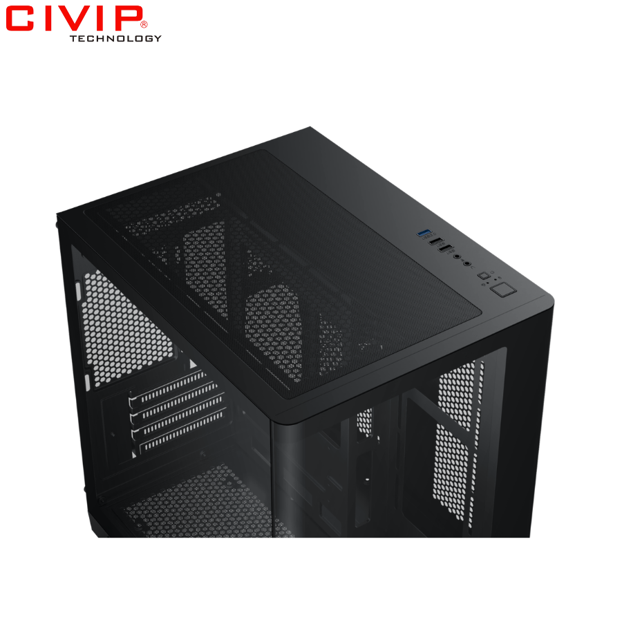 Case Xigmatek Pano M Nano EN49347 - 3IF - Black