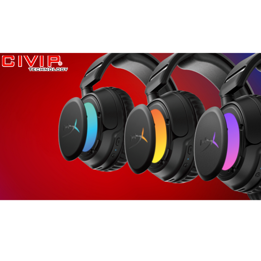 Tai nghe không dây Gaming HP HyperX CLOUD FLIGHT 2 WIRELESS Black B5VC4AA