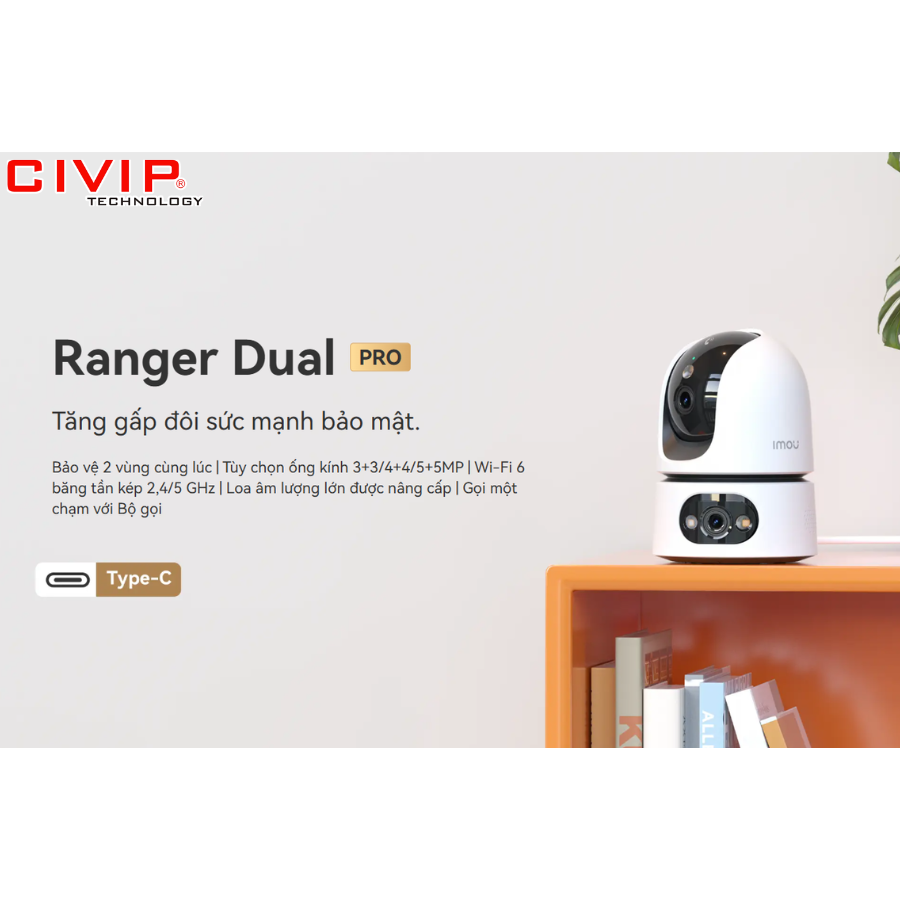 Camera Imou Ranger Dual Pro IPC-S2XEP-10M0S