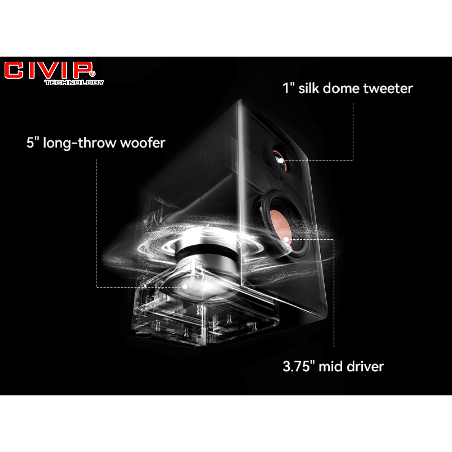 Loa Bluetooth Edifier MR5 2.0 - Đen