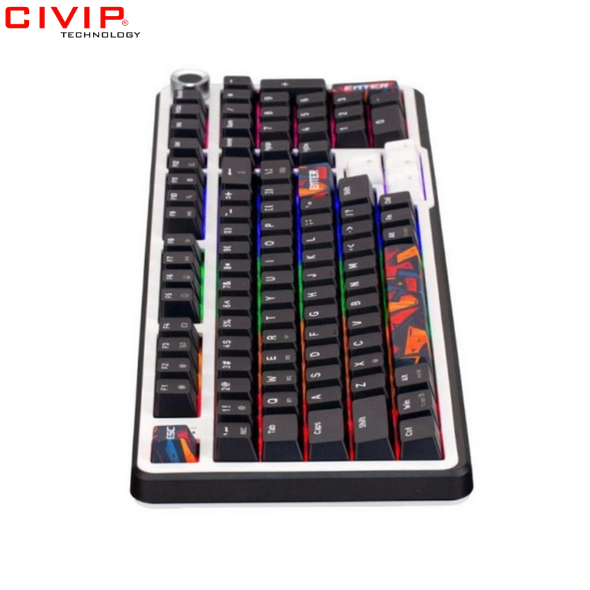 Bàn phím cơ không dây Edra EK398S - Red switch