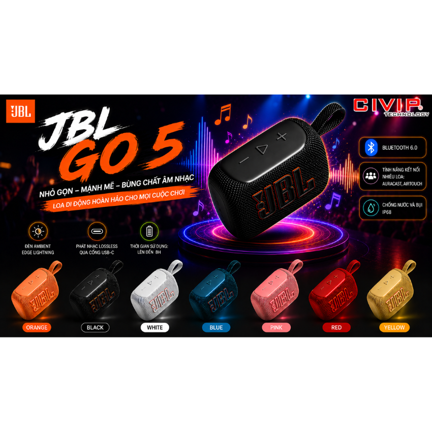 Loa JBL Go 5 Red