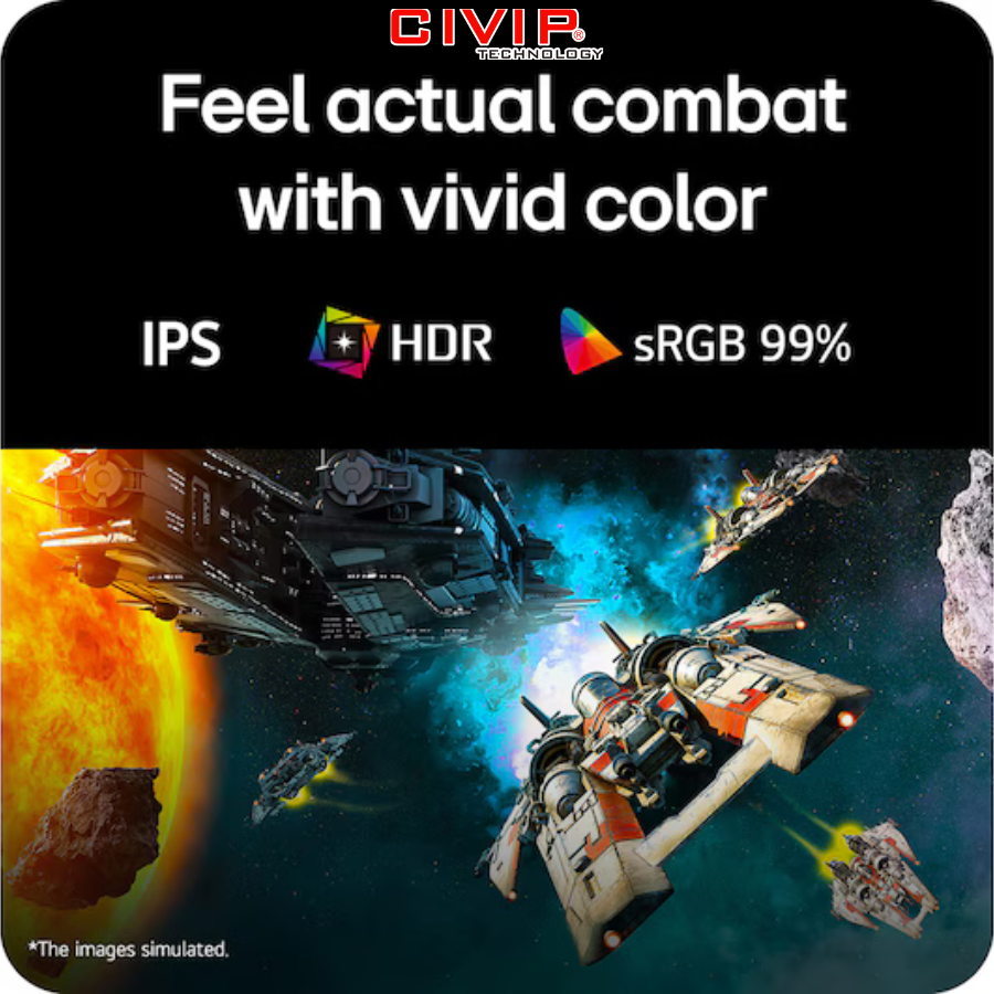 Màn hình LCD LG 27G523B-B 27'' (FHD/IPS/200Hz/1ms/HDMI+DP)