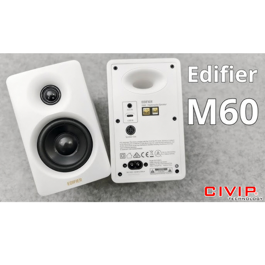 Loa Bluetooth Edifier M60 2.0 - Trắng