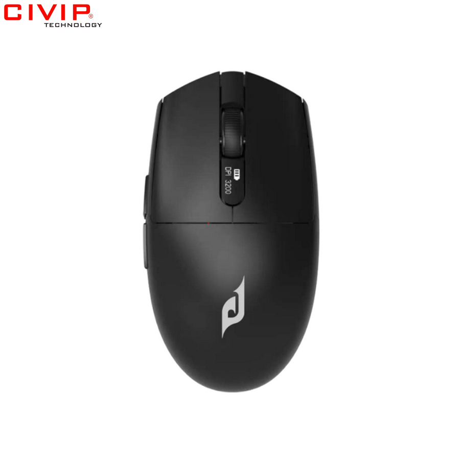 Chuột không dây Gaming Edra EM6102WL Black