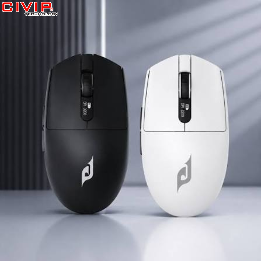 Chuột không dây Gaming Edra EM6102WL Black