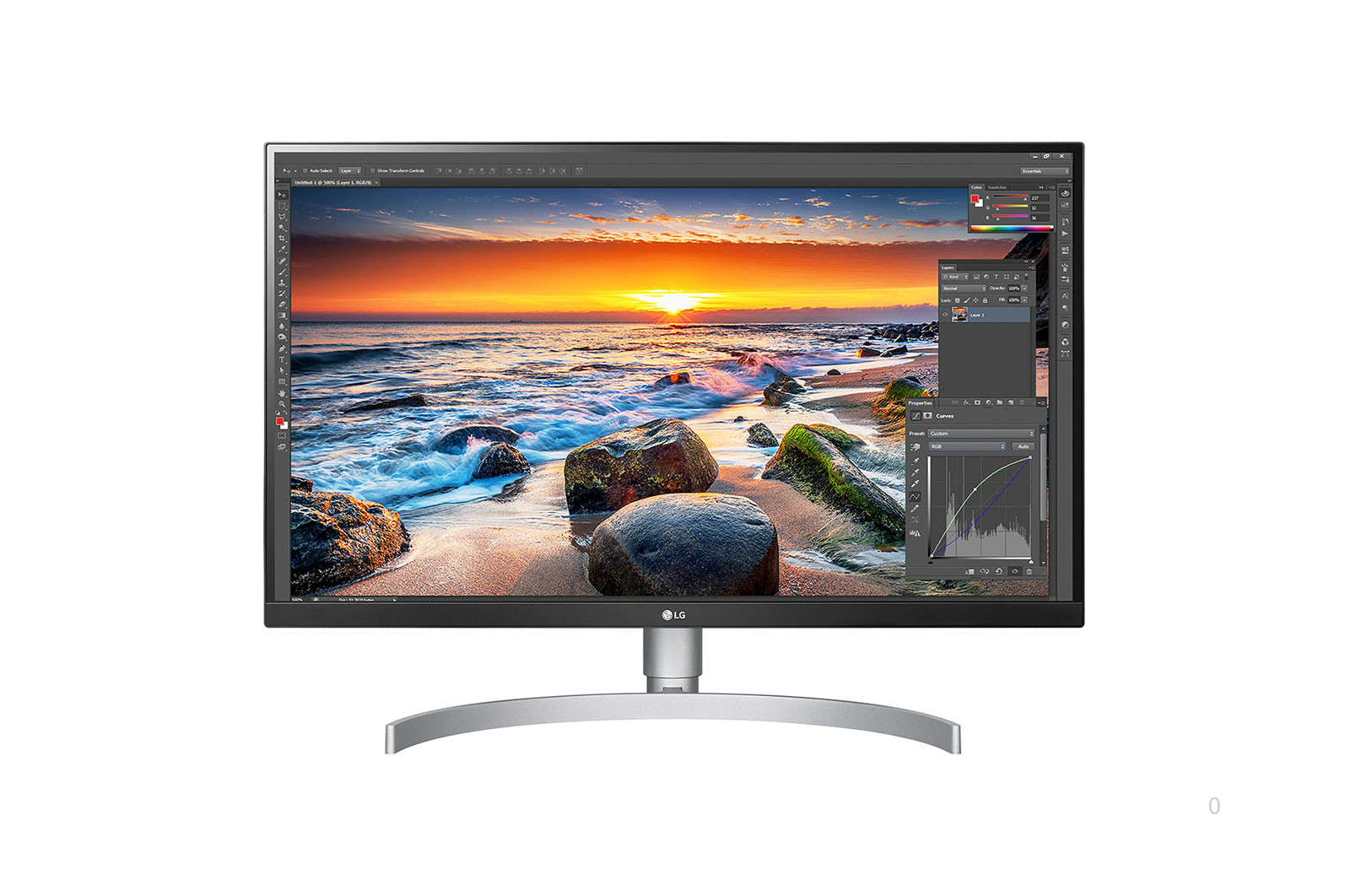 Màn hình LCD LG 27UL850-W (27inch/4K/IPS/60Hz/5ms/350cd/m2/DP+HDMI)