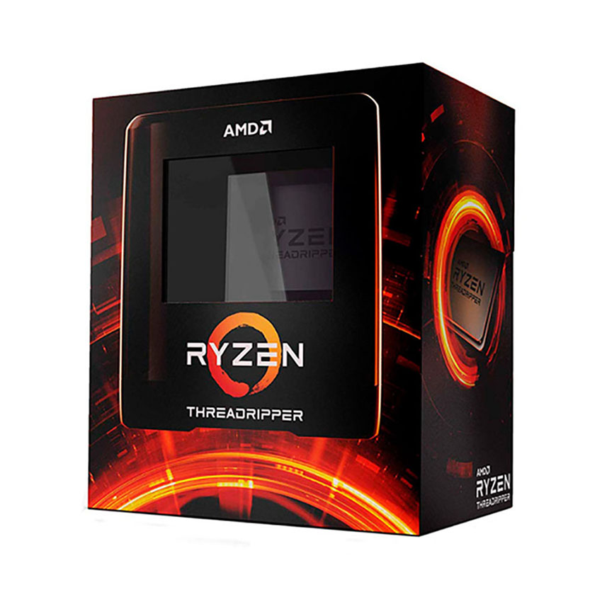 CPU AMD Ryzen Threadripper 3970X - Không tích hợp VGA (3.7GHz turbo up to 4.5GHz/32 nhân 64 luồng/144MB Cache/280W)