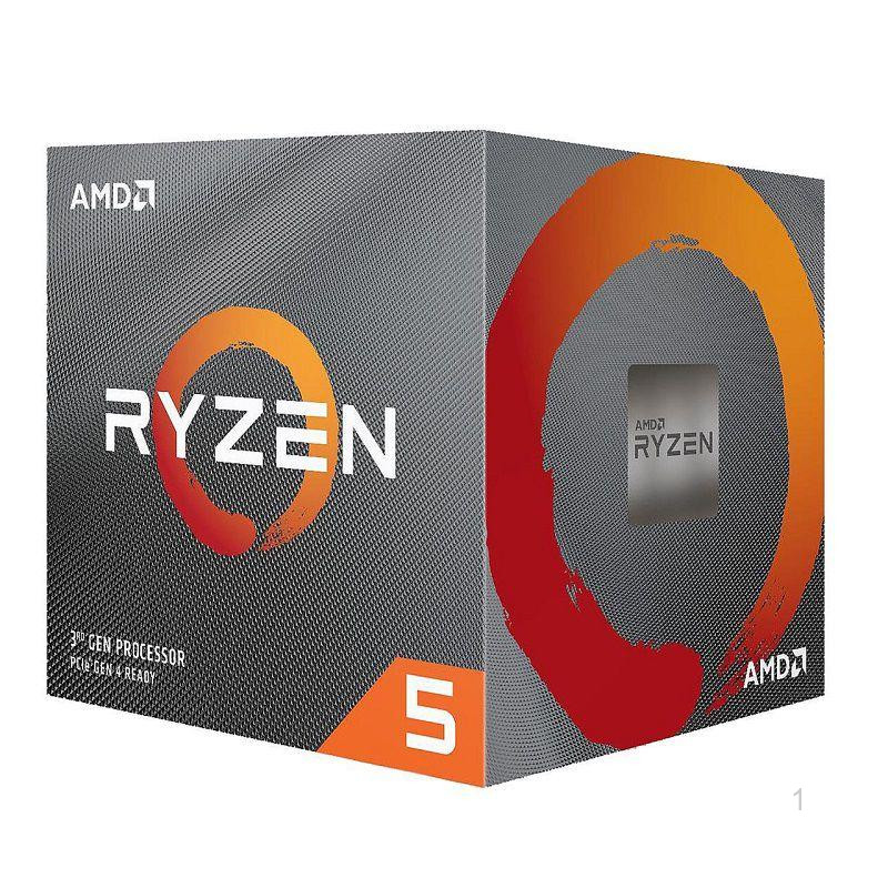 CPU AMD Ryzen 5 3600X - Không tích hợp VGA (3.8GHz turbo up to 4.4GHz/6 nhân 12 luồng/32MB Cache/95W)