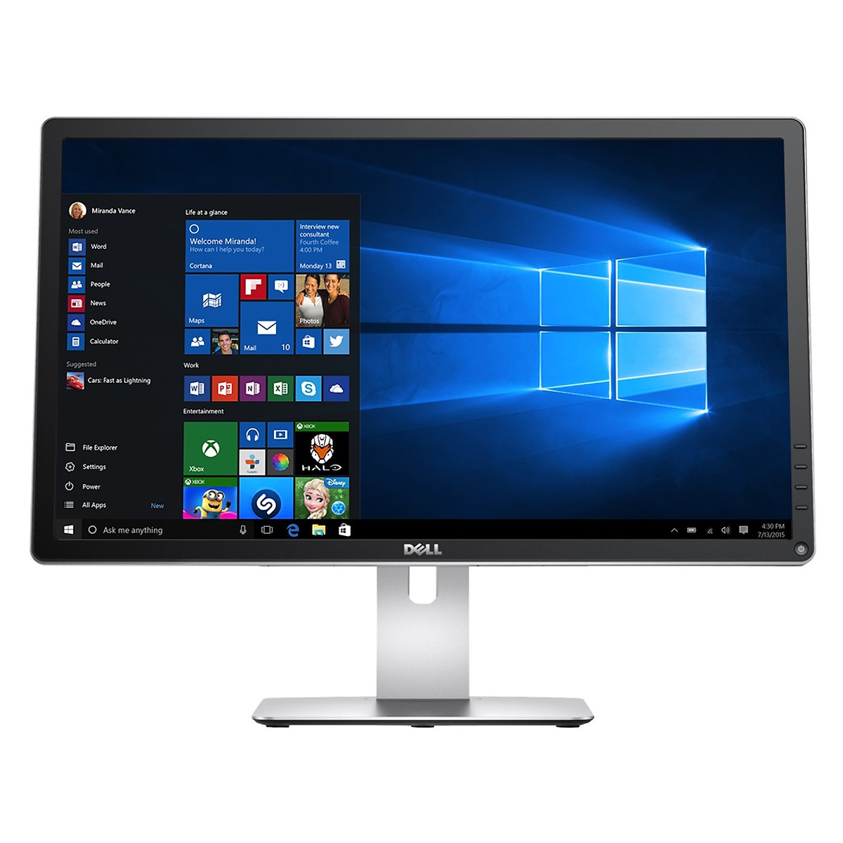 Màn hình LCD Dell P2415Q (23.8inch/IPS/4K/6ms/60Hz/300cd/m2)