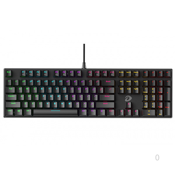 Bàn phím cơ Gaming DAREU EK810 - Black (Multi Led- Blue switch)