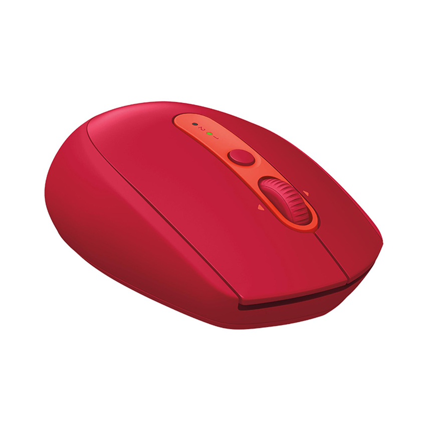 Chuột Logitech M590 WIRELESS/BLUETOOTH/FLOW/ĐỎ (RUBY)