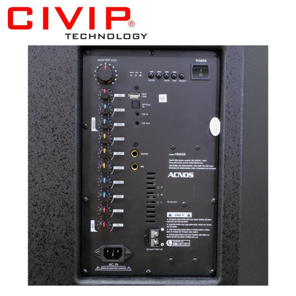 Loa Kéo ACNOS CB56GD