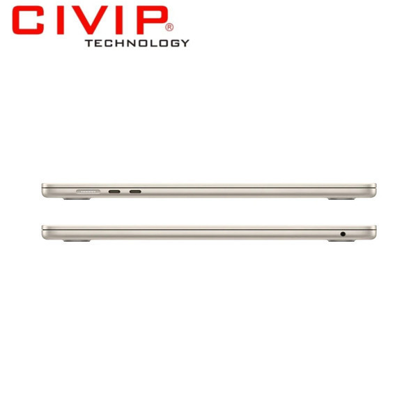 Laptop Apple MacBook Air M3 Z1GF0002T (8CPU/10GPU/16GB/512GB/70W/15.3inch/Starlight) 