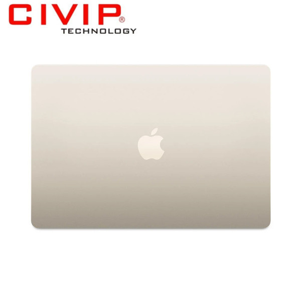 Laptop Apple MacBook Air M3 Z1GF0002T (8CPU/10GPU/16GB/512GB/70W/15.3inch/Starlight) 