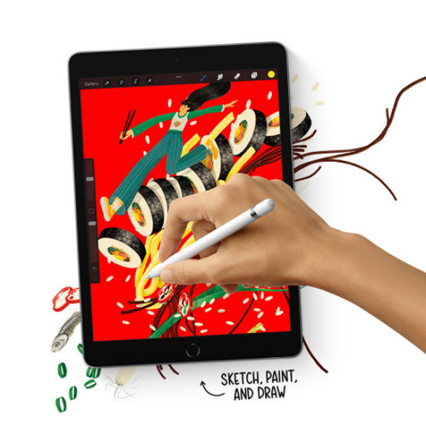Apple iPad Gen 9th 10.2-inch Wi-Fi 64GB (MK2L3ZA/A) - Màu Bạc