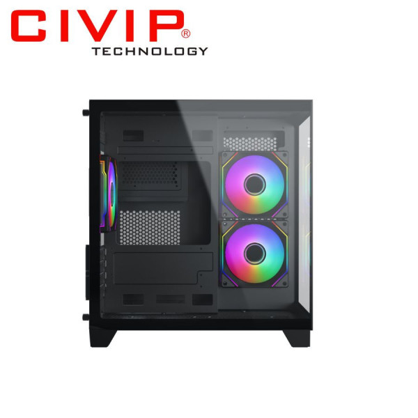 Case Xigmatek AQUA M Nano EN45509 - 3GF - Black