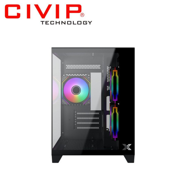 Case Xigmatek AQUA M Nano EN45509 - 3GF - Black