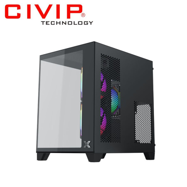 Case Xigmatek AQUA M Nano EN45509 - 3GF - Black