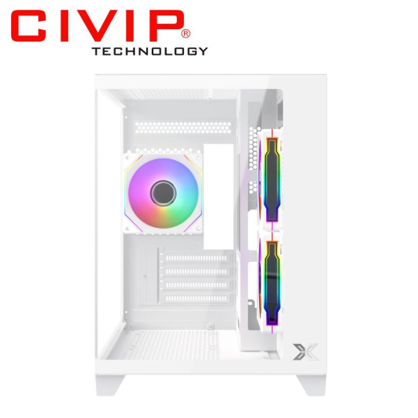 Case Xigmatek AQUA M Nano Arctic EN45516 - 3GF - White
