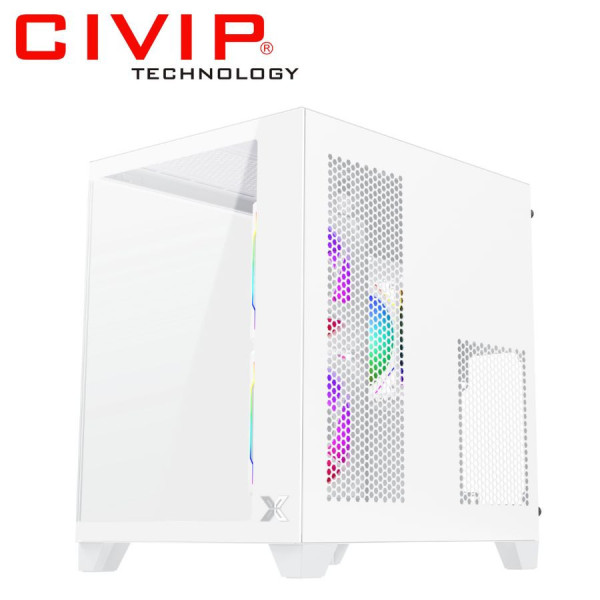 Case Xigmatek AQUA M Nano Arctic EN45516 - 3GF - White
