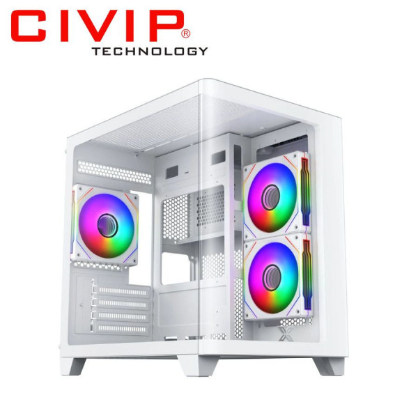 Case Xigmatek Pano M Nano Arctic EN45530 - 3GF - White